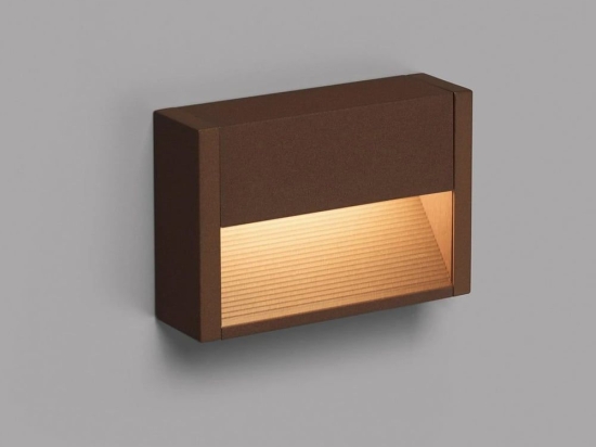 Φωτιστικό Τοίχου Grada-1 70907 LED 3W 3000K 86Lm Rust Faro Barcelona