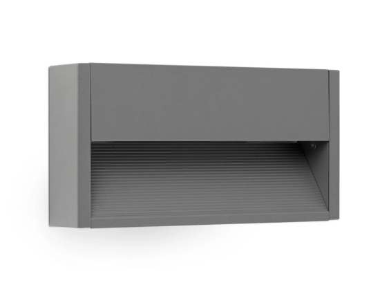 Φωτιστικό Τοίχου Grada-2 70908 LED 6W 3000K 208Lm Dark Grey Faro Barcelona