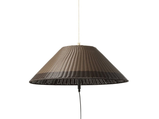 Φωτιστικό Οροφής Φορητό Saigon Out 71584-08 W100 Dark Grey-Brown Faro Barcelona