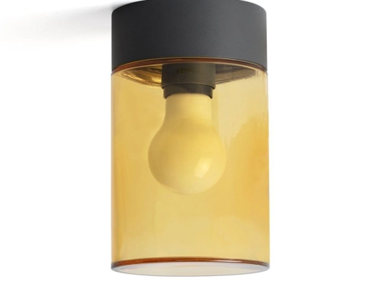Φωτιστικό Οροφής Kila 71742 E27 max 15W Dark Grey-Orange Faro Barcelona