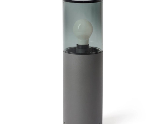 Φωτιστικό Δαπέδου Kila H40cm E27 Dark Grey-Fume Faro Barcelona
