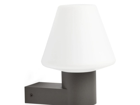 Φωτιστικό Τοίχου Mistu 74432A-02 E27 max 15W Dark Grey Faro Barcelona