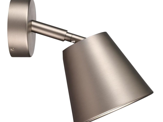 Φωτιστικό Μπάνιου - Τοίχου S6 78531032 GU10 IP44 18x19x12,1cm Brushed Steel Nordlux Μέταλλο,Πλαστικό