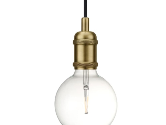 Φωτιστικό Οροφής Κρεμαστό Avra 84800025 E27 60W 5,1x10,2cm Brass Nordlux