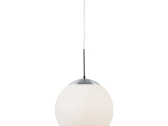 Φωτιστικό Οροφής Κρεμαστό Cafe 15 39553001 E27 15W 15x29cm Opal White Nordlux