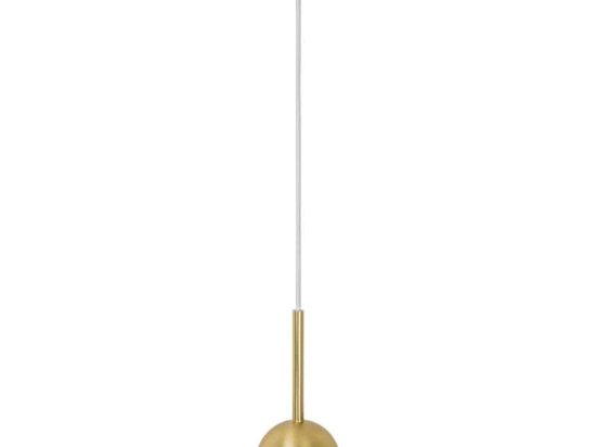 Φωτιστικό Οροφής Κρεμαστό Contina 2113153035 G9 5W 10x23x200cm Brass Nordlux