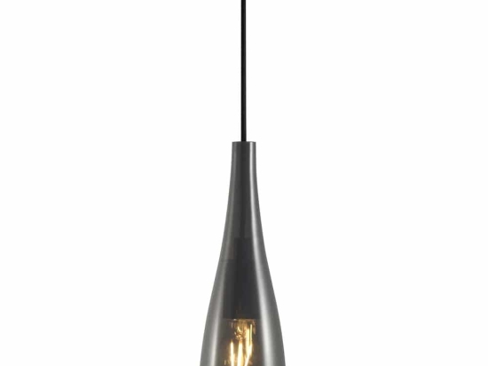 Φωτιστικό Οροφής Κρεμαστό Embla 45703047 E27 40W 10x30,5x300cm Smokey Nordlux