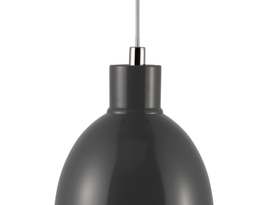 Φωτιστικό Οροφής Κρεμαστό Pop 45833050 E27 60W 21,5x20x200cm Anthracite Nordlux