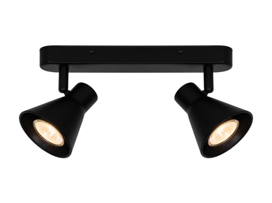 Φωτιστικό Οροφής - Spot Eik 2 45770103 GU10 15x26cm Black Nordlux