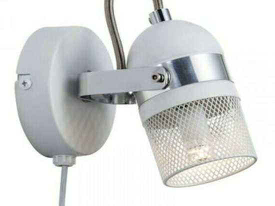 Φωτιστικό Τοίχου Agnes 49881001 14x12cm 1xG9 35W White Nordlux Μέταλλο,Πλαστικό