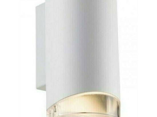 Φωτιστικό Τοίχου Arn Single 45471001 11x17,5cm 1xGU10 28W IP44 White Nordlux Αλουμίνιο, Πλαστικό