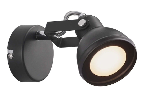Φωτιστικό Τοίχου Aslak 45721003 18,5x10,5cm 1xGU10 35W Black Nordlux Μέταλλο