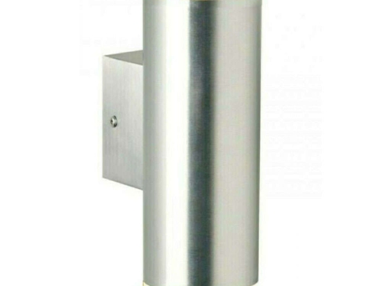 Φωτιστικό Τοίχου Can Maxi Double 28819929 12,5x23cm 2xGU10 35W IP54 Aluminium Nordlux Αλουμίνιο,Γυαλί