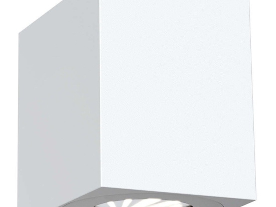 Φωτιστικό Τοίχου Canto Kubi 2 49711001 10x8,7x10,4 Led 500Lm 2x6W 2700K IP44 White Nordlux Αλουμίνιο