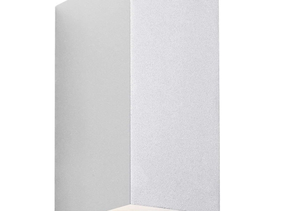 Φωτιστικό Τοίχου Canto Maxi Kubi 2 49731001 10x8,7x17cm 2xGU10 28W IP44 White Nordlux Αλουμίνιο