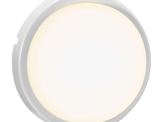 Φωτιστικό Τοίχου Cuba Energy Round 2019161001 Φ17,5cm Led 700Lm 6,5W 3000K IP54 White Nordlux Πλαστικό