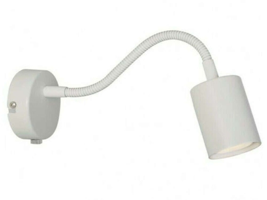 Φωτιστικό Τοίχου Explore Flex 74811001 24x12cm 1xGU10 7W White Nordlux Μέταλλο