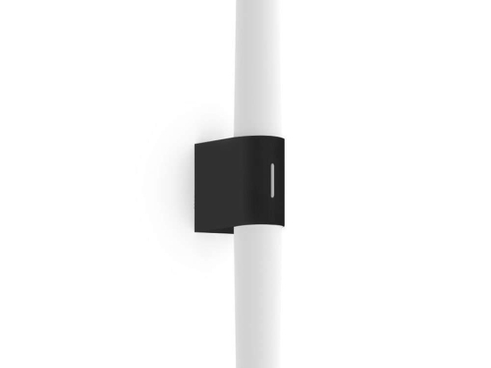 Φωτιστικό Τοίχου Helva Basic Double 2015311003 42,5x10,6cm Led 900Lm 9W 3000K IP44 Black Nordlux Πλαστικό