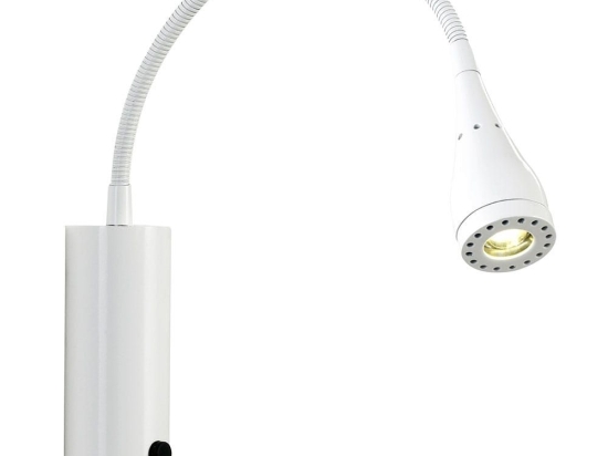 Φωτιστικό Τοίχου Mento 75531001 19x30cm Led 130Lm 3W 3000K White Nordlux Μέταλλο