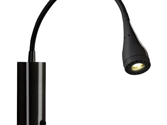 Φωτιστικό Τοίχου Mento 75531003 19x30cm Led 130Lm 3W 3000K Black Nordlux Μέταλλο