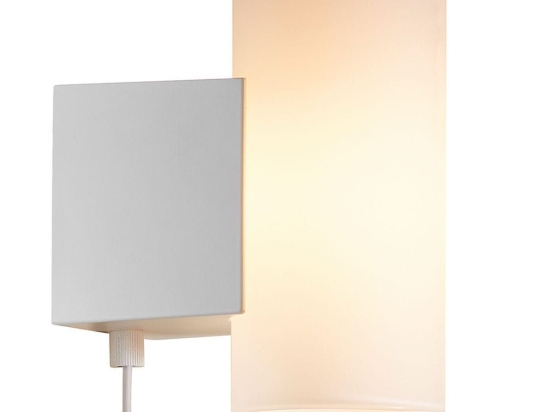 Φωτιστικό Τοίχου Mona 2110561001 14,2x16cm Dimmable Led 3-Step 9W 2700K White Nordlux Αλουμίνιο,Γυαλί