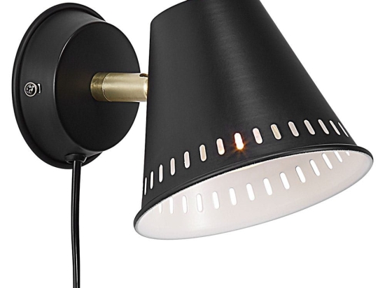 Φωτιστικό Τοίχου Pine 2010381003 19,5x13,5cm 1xGU10 15W Black Nordlux Μέταλλο