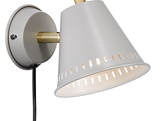 Φωτιστικό Τοίχου Pine 2010381010 19,5x13,5cm 1xGU10 15W Grey Nordlux Μέταλλο