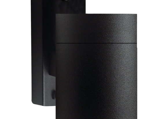 Φωτιστικό Τοίχου Tin 21269903 11,6x12cm 1xGU10 35W IP54 Black Nordlux Μέταλλο,Γυαλί