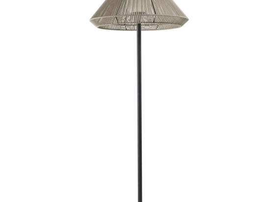 Φωτιστικό Δαπέδου Saigon 71569-09 Φ66,5x195cm 1xE27 15W Beige-Dark Grey Faro Barcelona