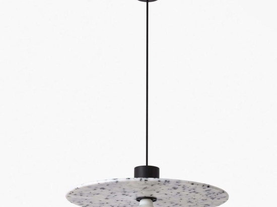 Φωτιστικό Οροφής Confetti 68600-51 Φ45x8,8cm 1xE27 15W White-Black Faro Barcelona