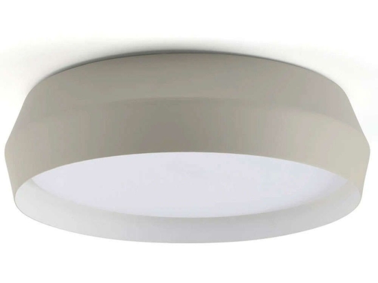 Φωτιστικό Οροφής-Πλαφονιέρα Shoku 64280 Φ35x9,3cm Dim Led 24W 2700K Grey Faro Barcelona