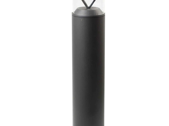 Φωτιστικό Δαπέδου Rush 750101D Φ16x80cm Dali Dim Led 1355lm 20W 2700K Dark Grey Faro Barcelona