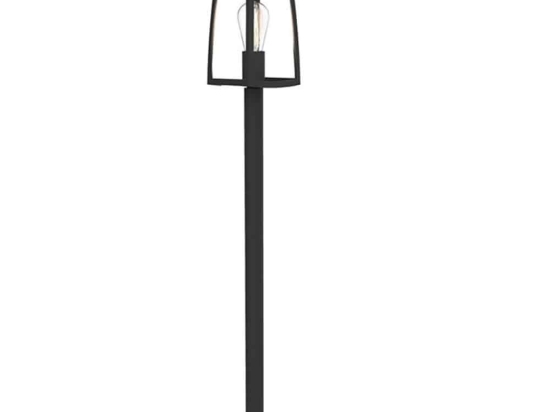 Φωτιστικό Δαπέδου Kelsey 7273605012 17x15x103,5cm E27 40W Black Lutec