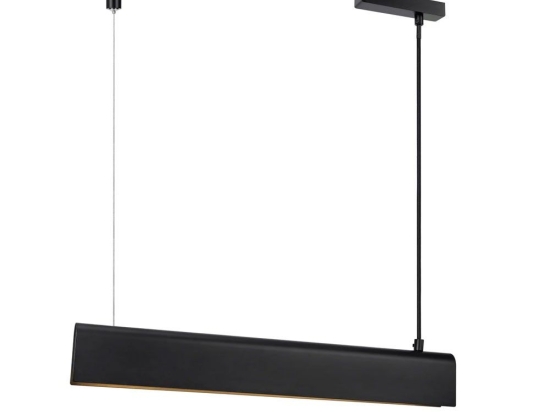 Φωτιστικό Οροφής - Ράγα Beau 50 50x8,5x300cm S14S 2700K 750Lm Black Dftp