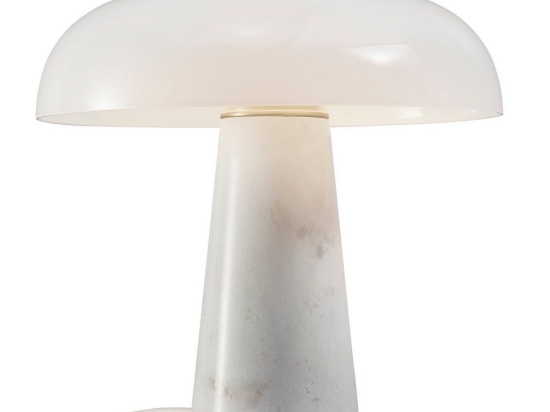 Επιτραπέζιο Φωτιστικό Glossy 32x32cm E27 Opal White Dftp
