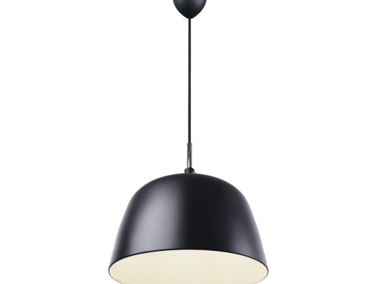 Φωτιστικό Οροφής Κρεμαστό Norbi 30 30x36x300cm E27 Black Dftp