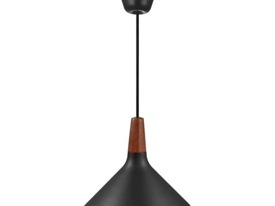 Φωτιστικό Οροφής Κρεμαστό Nori 27 27x24,5x300cm E27 Black Dftp