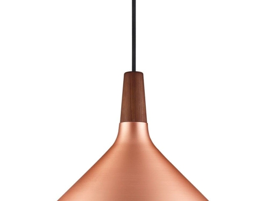 Φωτιστικό Οροφής Κρεμαστό Nori 27 27x24,5x300cm E27 Copper Dftp