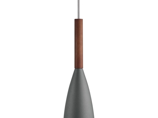 Φωτιστικό Οροφής Κρεμαστό Pure 10x35x300cm E27 Grey Dftp