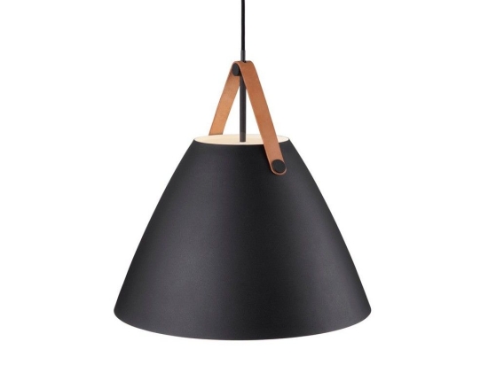 Φωτιστικό Οροφής Strap 48 E27 48x48x300cm Black Dftp
