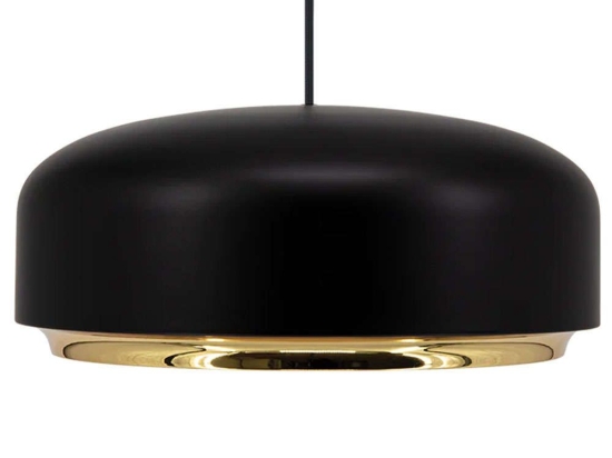 Φωτιστικό Οροφής Hazel 2440 Φ40x16cm Led 1100lm 21W 3000K Black Umage
