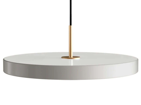 Φωτιστικό Οροφής Asteria 2420 43x14cm Led 1300lm 16W 3000K Mist-Brass Umage