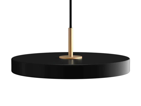 Φωτιστικό Οροφής Asteria 2222 31x10,5cm Led 1200lm 14W 3000K Black-Brass Umage