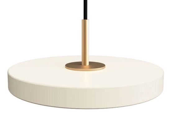 Φωτιστικό Οροφής Asteria Micro 2512 15x5,7cm Led 370lm 12W 3000K White-Brass Umage