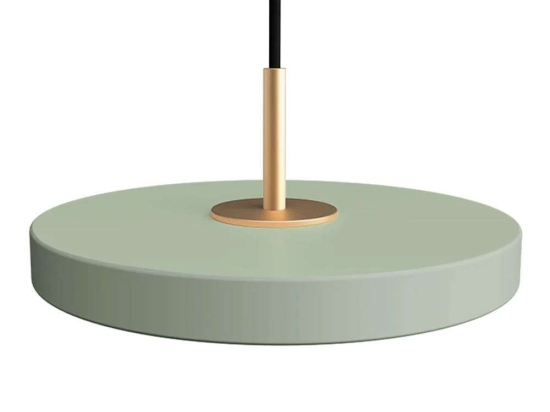 Φωτιστικό Οροφής Asteria Micro 2520 15x5,7cm Led 370lm 12W 3000K Olive-Brass Umage