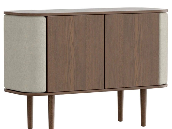 Μπουφές Treasures Horizons S 5774C711-02 109x43x75cm Dark Oak-Sand Umage Ατσάλι,Ξύλο