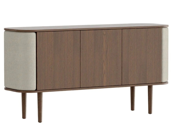 Μπουφές Treasures Horizons S 5775C711-02 150x43x75cm Dark Oak-Sand Umage Ατσάλι,Ξύλο