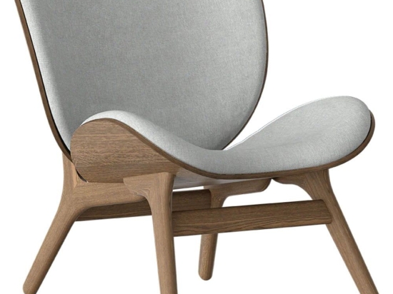 Πολυθρόνα A Conversation Piece Horizons S 5700C701-03 70x83x83cm Dark Oak-Light Grey Umage