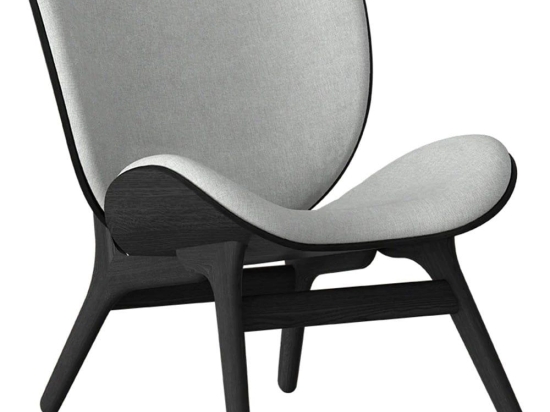 Πολυθρόνα A Conversation Piece Horizons S 5102C701-03 70x83x83cm Black Oak-Light Grey Umage