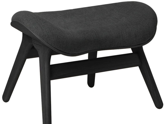 Σκαμπό ACP Ottoman Horizons S 5105C703-04 63x50x43cm Black Oak-Dark Grey
